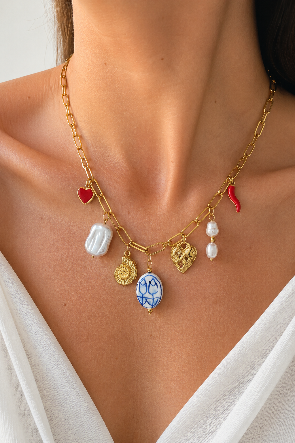 Fabrizia Sentimenti Charm Necklace