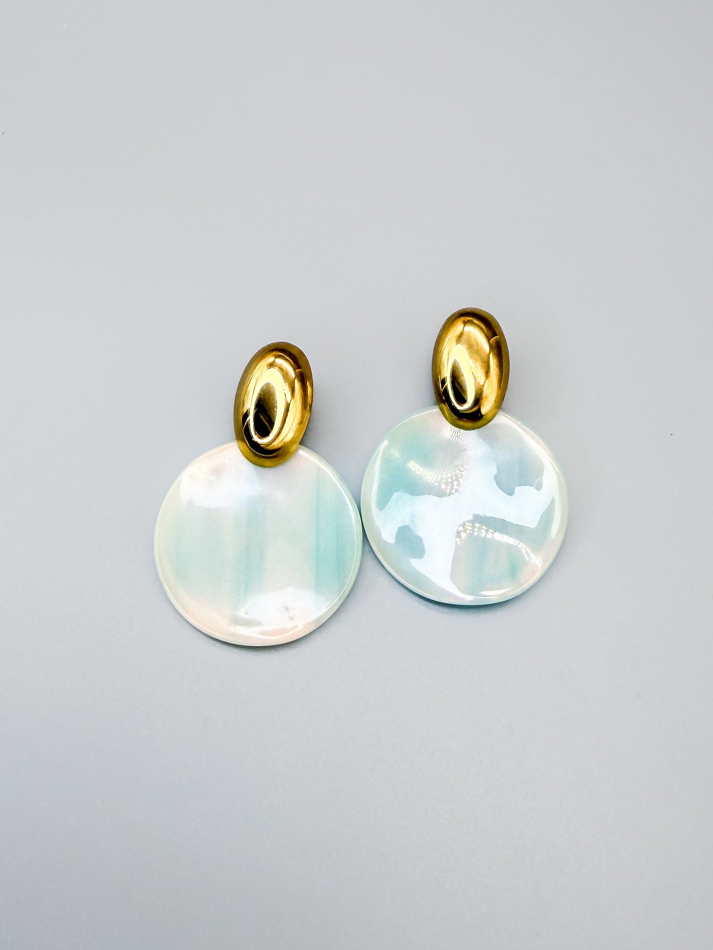 BOVA Verde Aqua Earrings