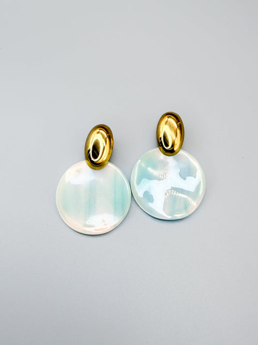 BOVA Verde Aqua Earrings