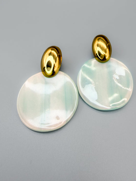 BOVA Verde Aqua Earrings