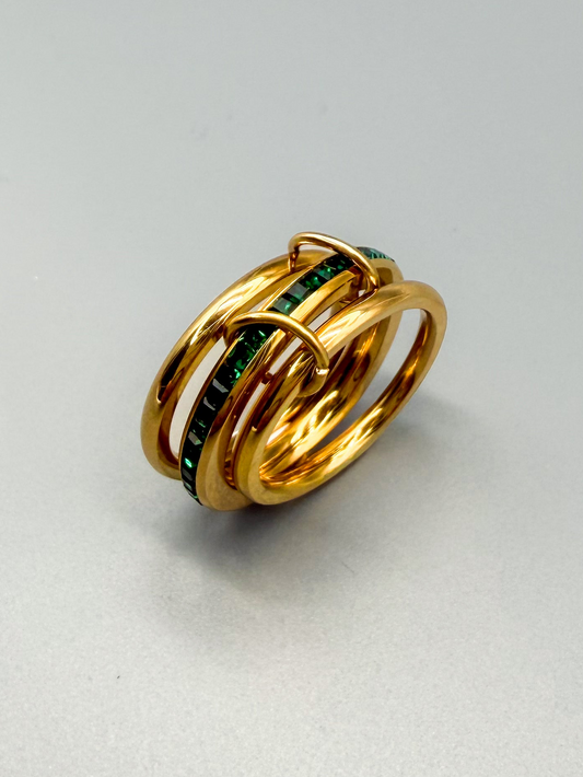 FABRIZIA Eternita Statement Ring