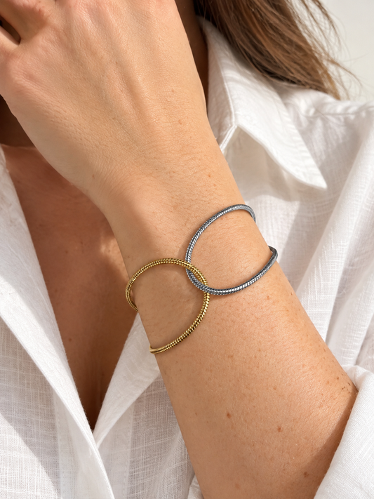 Doppio Bicolore Armband