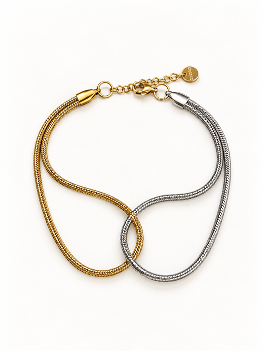 Doppio Bicolore Armband
