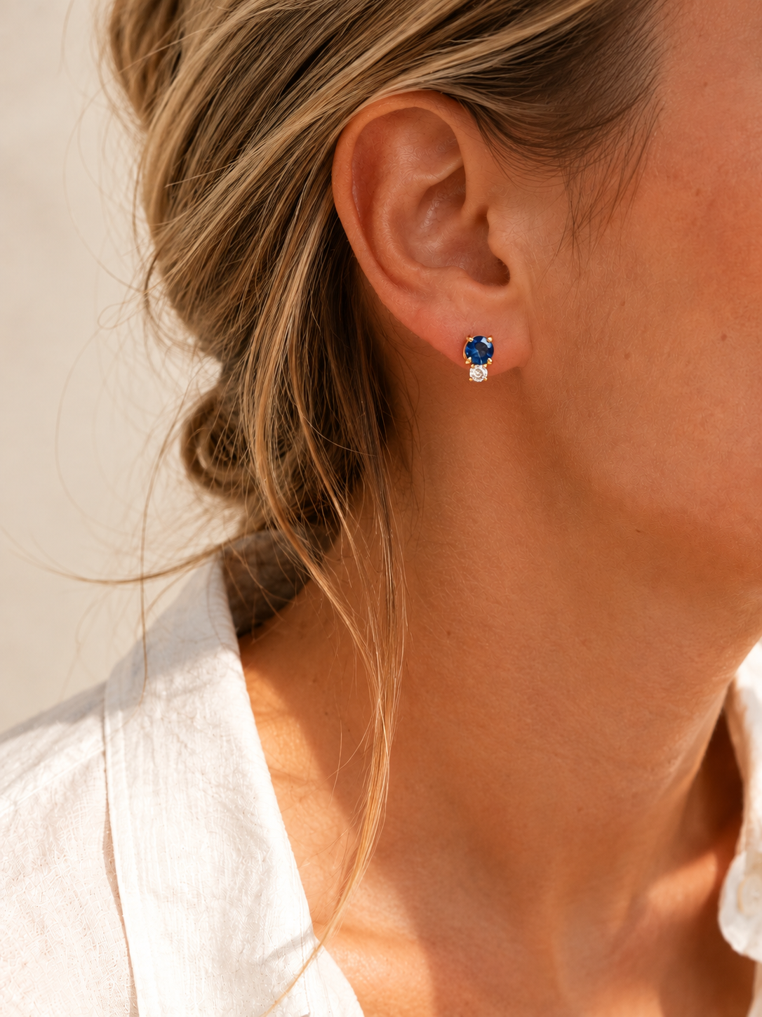 Blu Ohrstecker