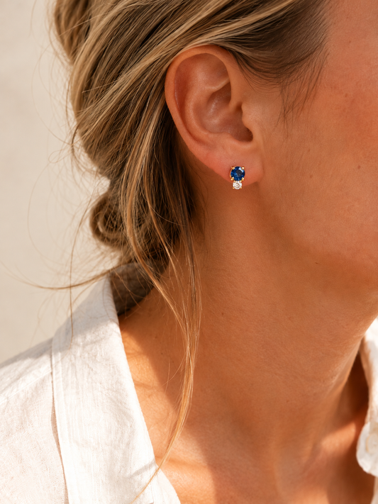Blu Ohrstecker