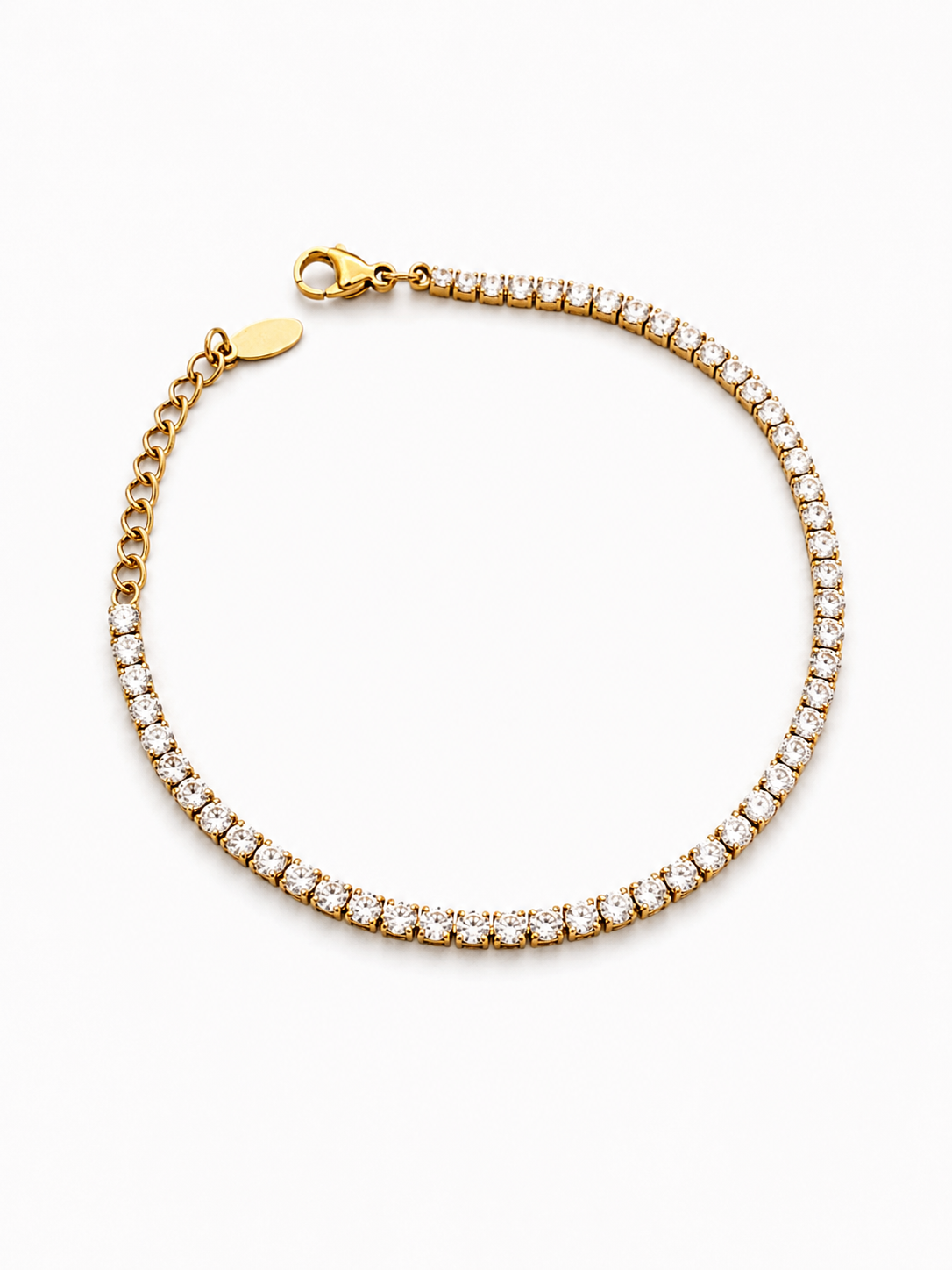 Splendida Tennisarmband Goldfarben