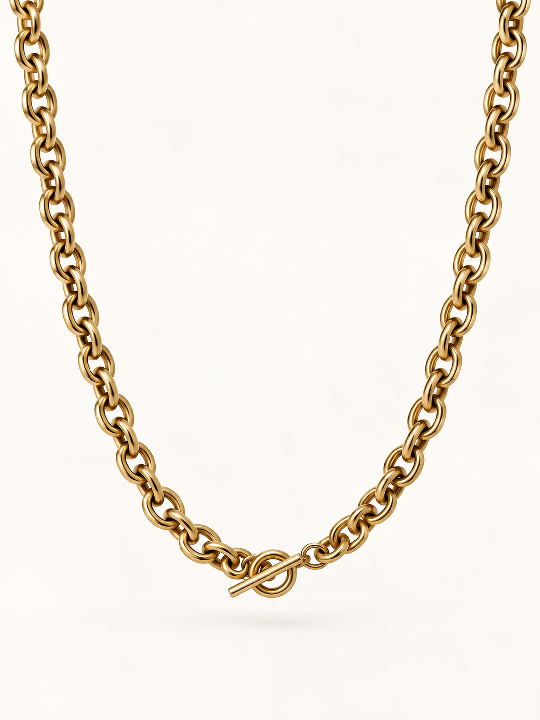 Carattere Oro Halskette