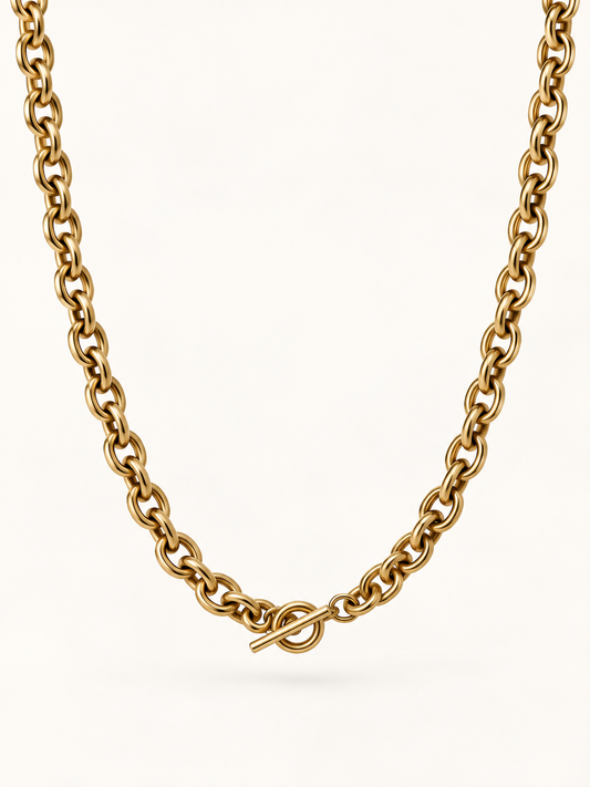 Carattere Oro Halskette