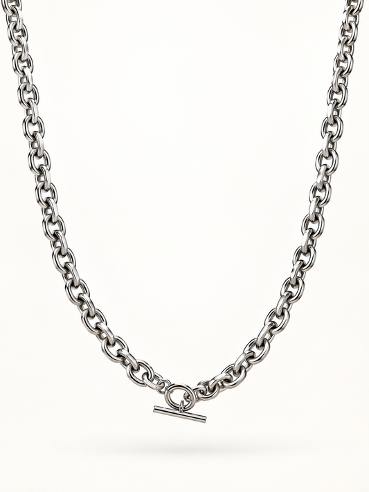 Carattere Argento Halskette